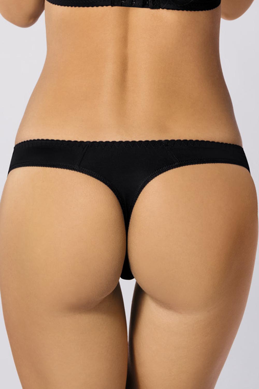 S Black T-backs