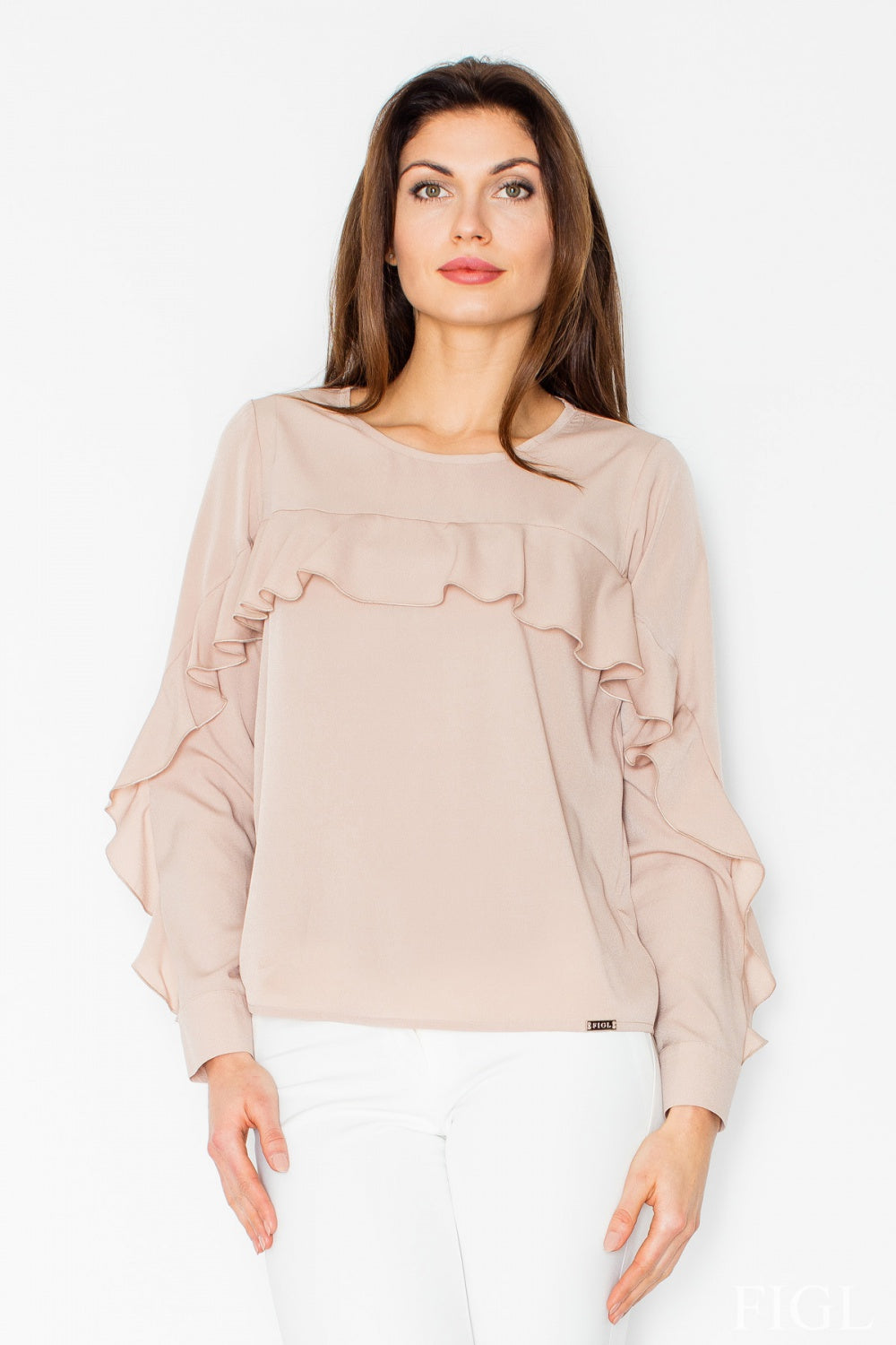 Beige Blouse
