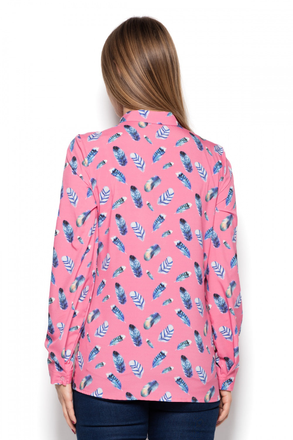 Wzór Pink Long sleeve shirt