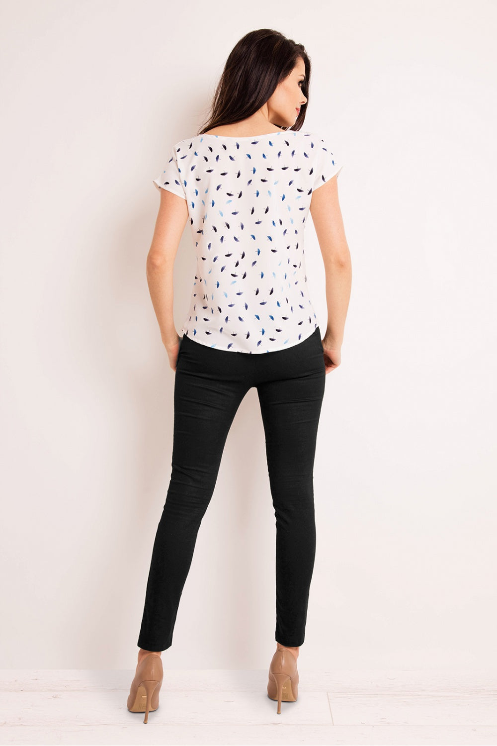 Blue Parasolki Blouse