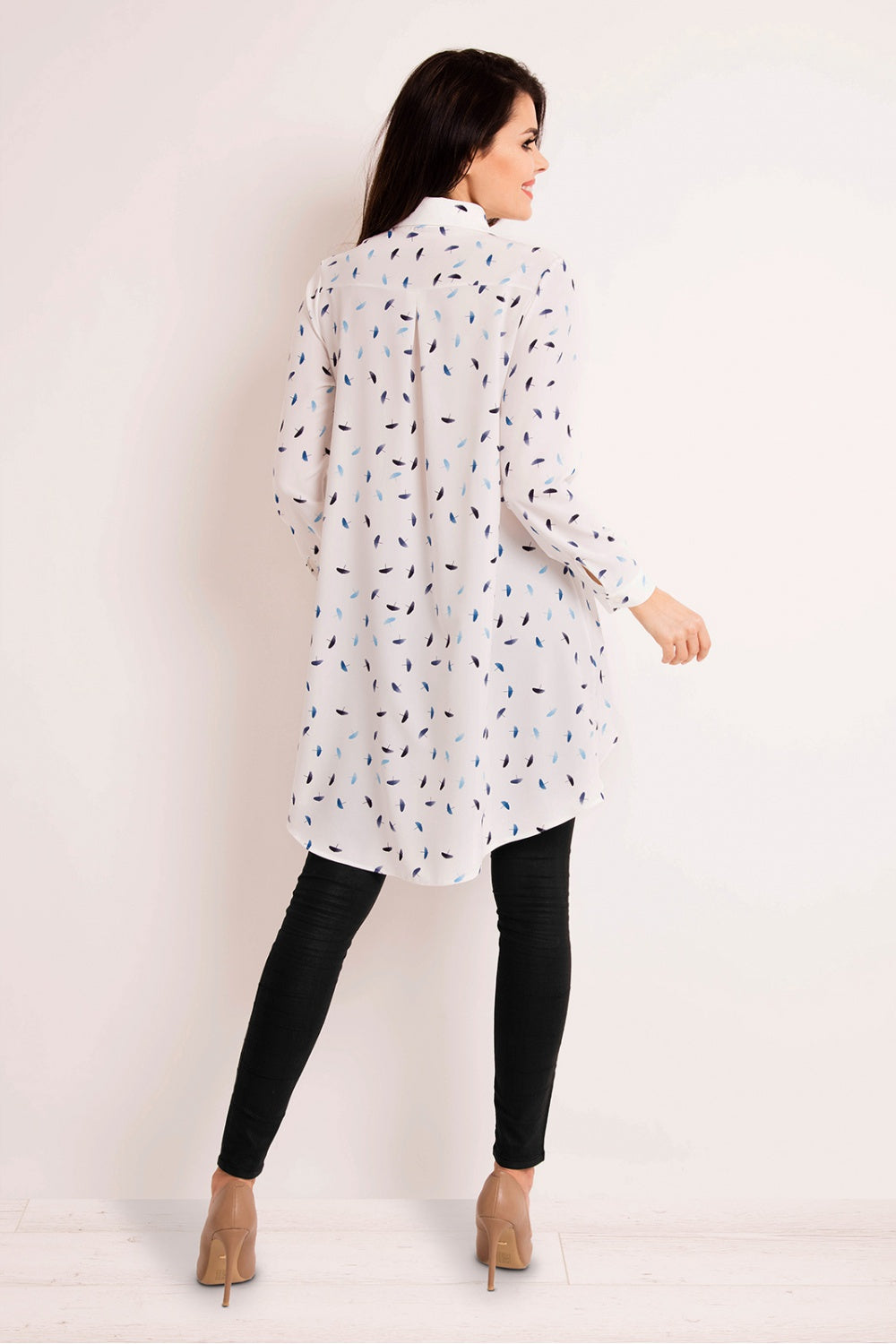 Blue Parasolki Long sleeve shirt
