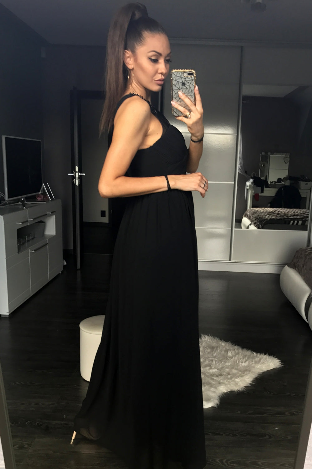 Black Long dress