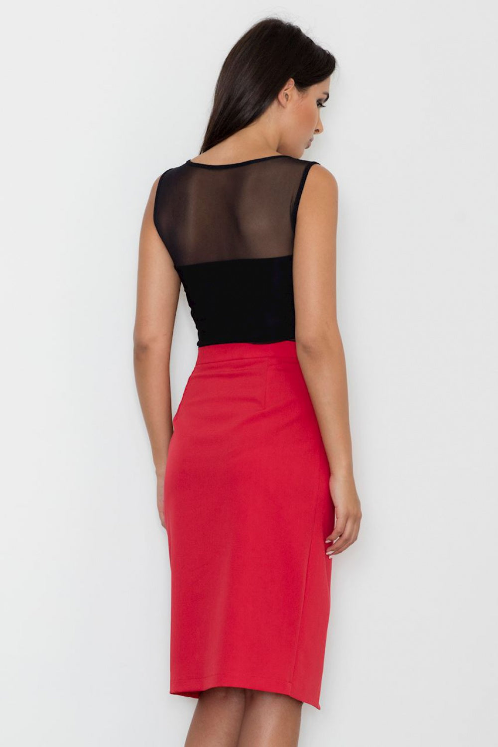 Red Classic skirt