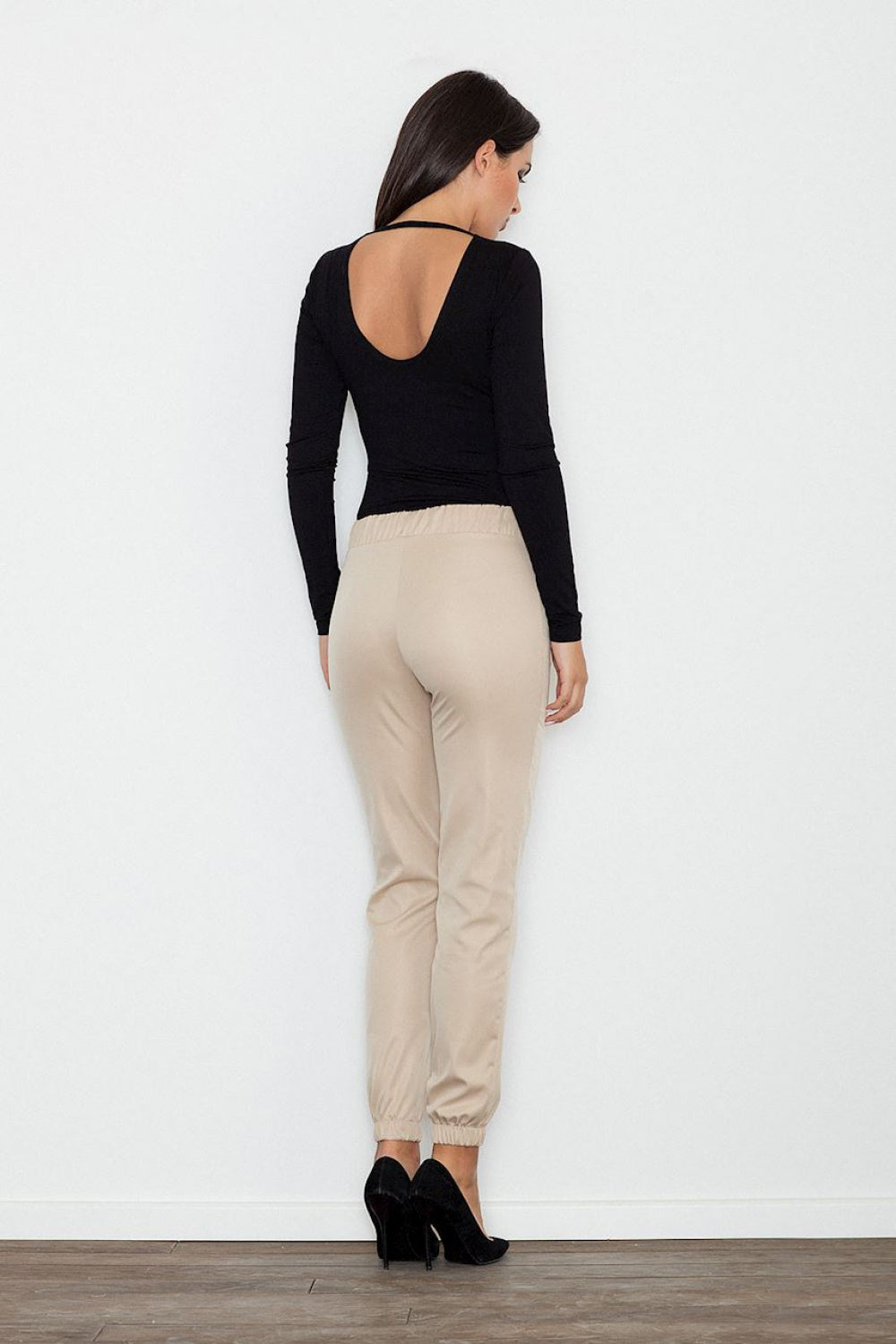 Beige Women trousers