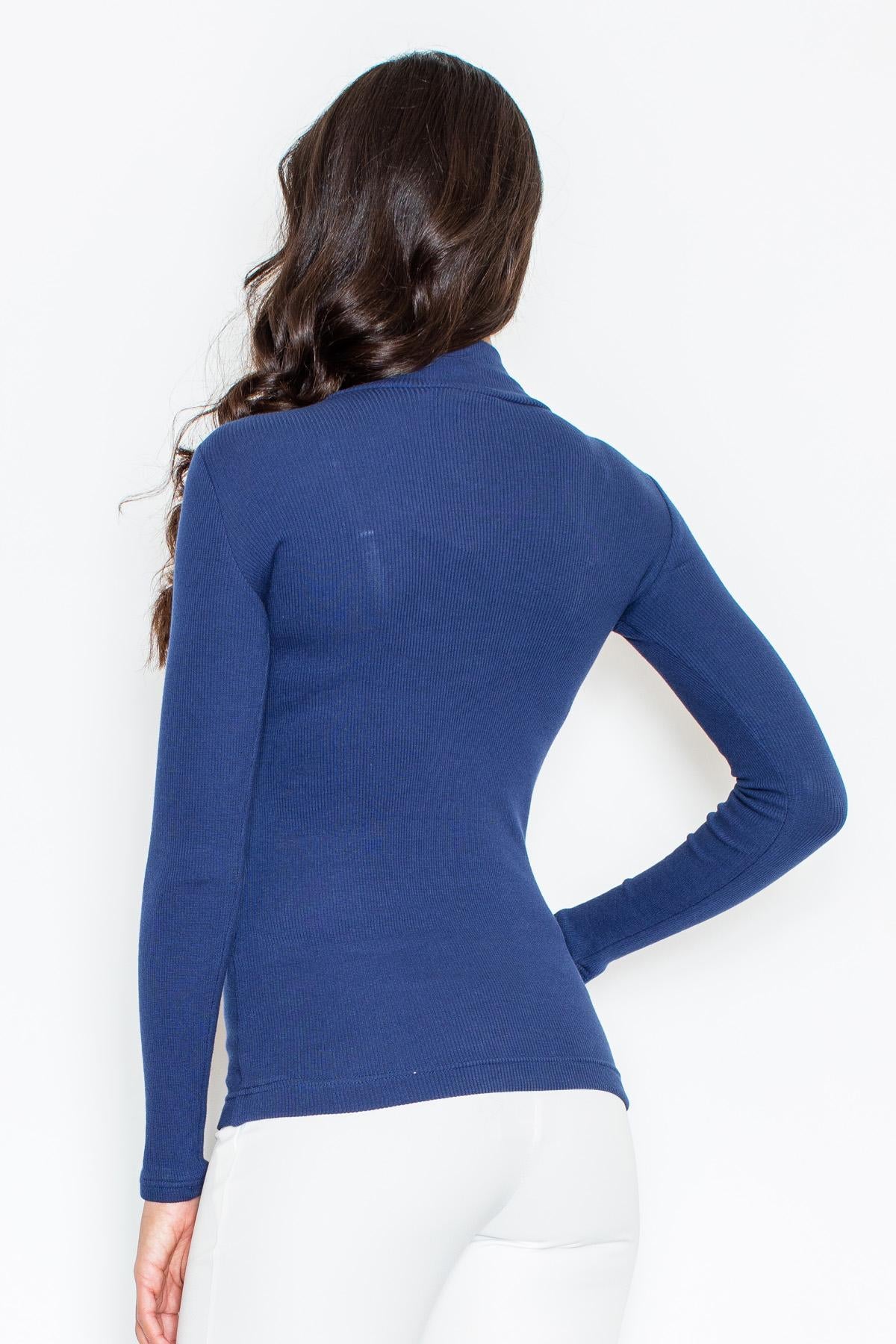 Navy Turtleneck