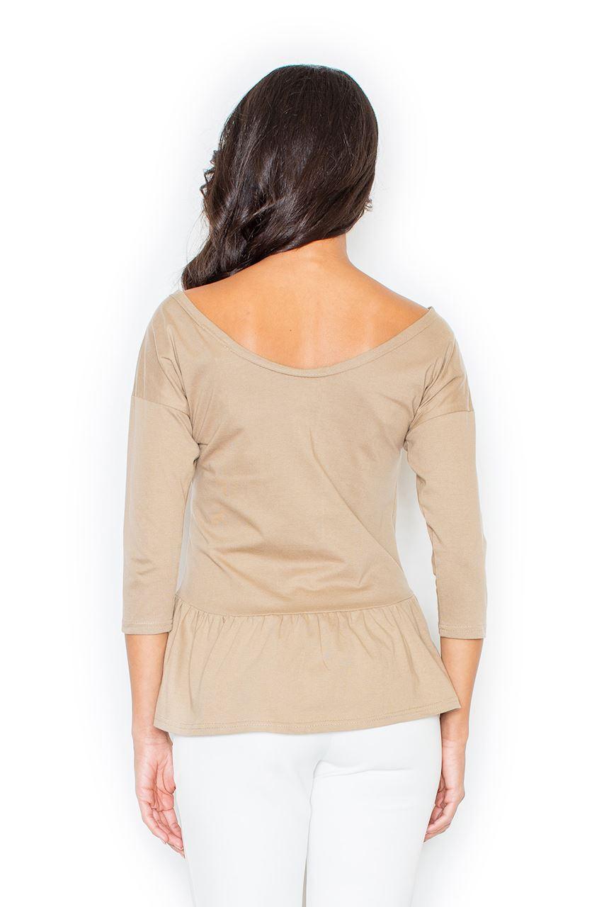 Beige Blouse