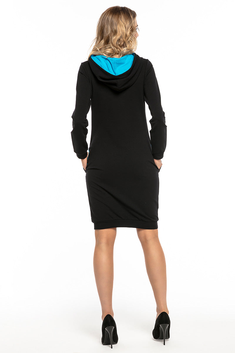 Black Blue Daydress