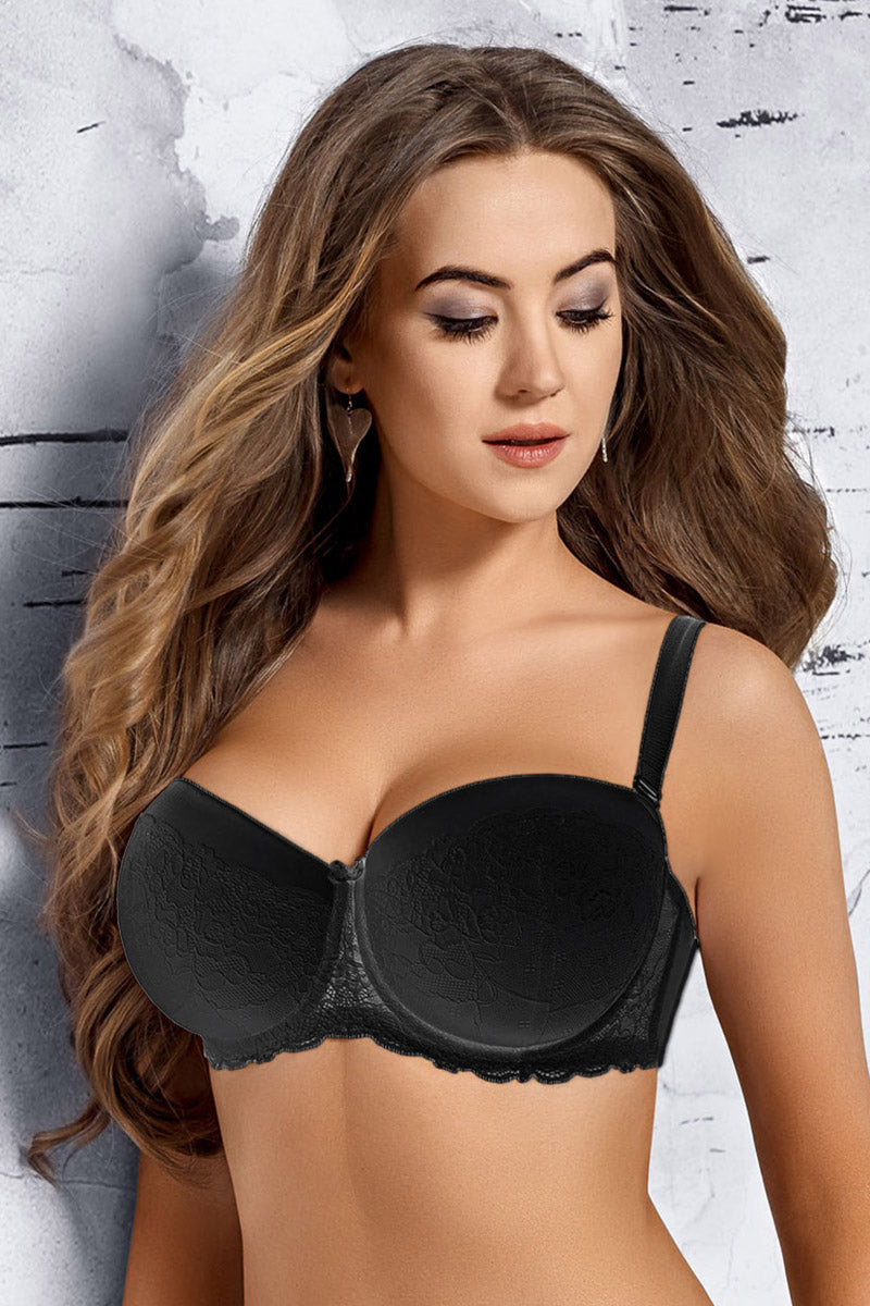 Black Braceless bra