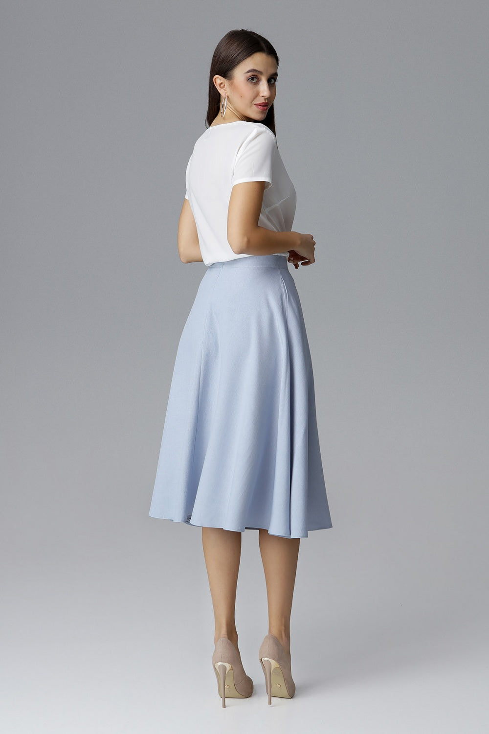 Sky Blue Skirt