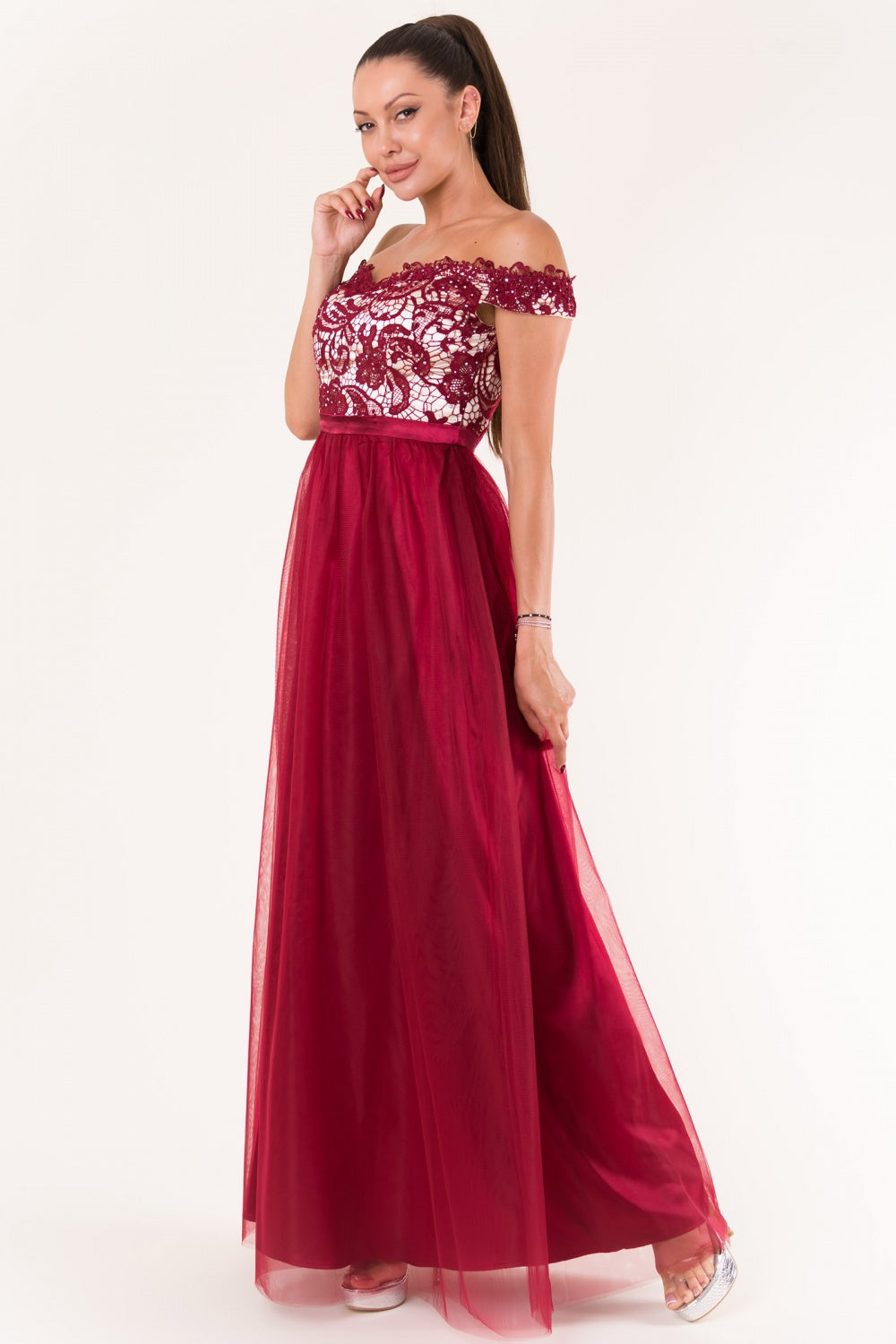 Bordo Long dress