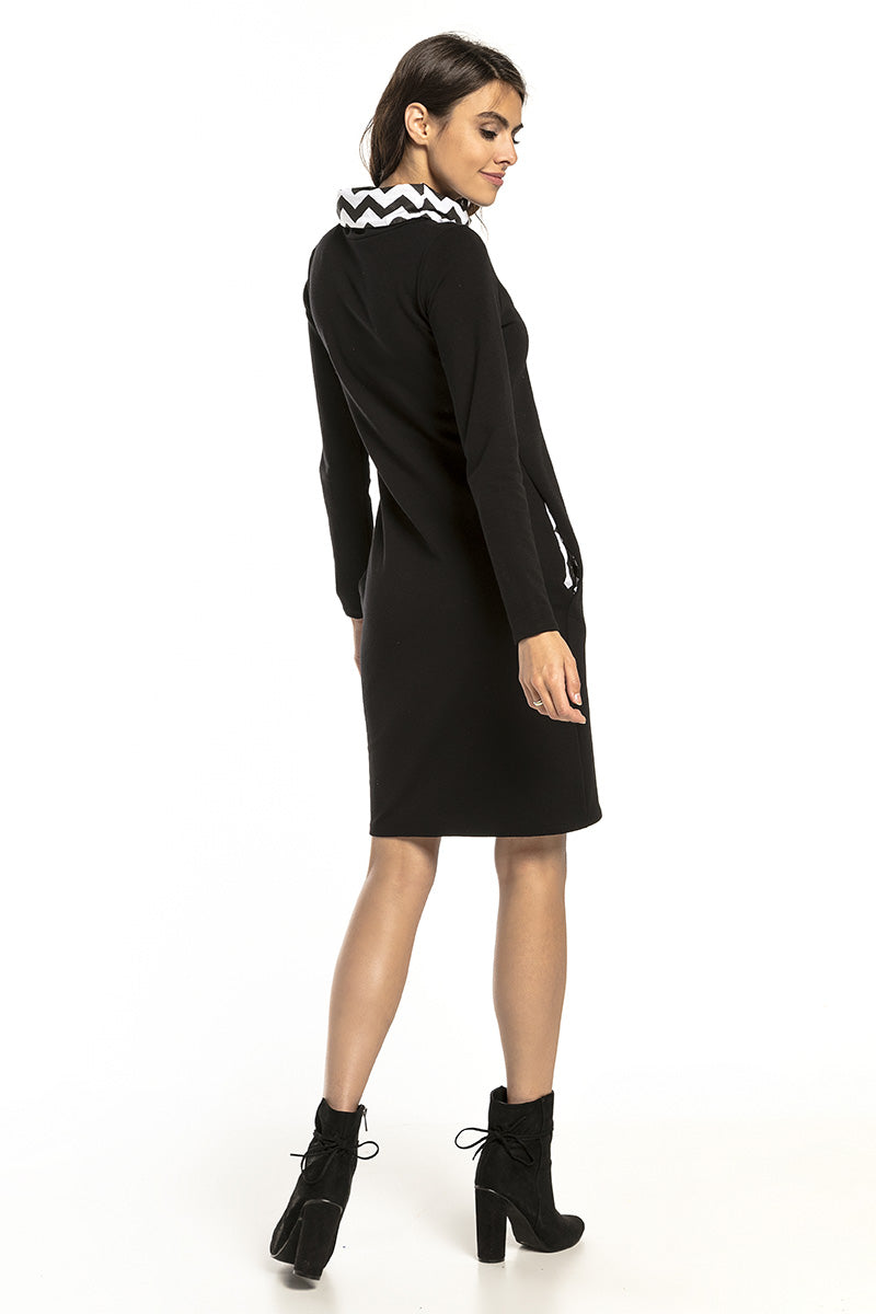 Black Black Zygzak Daydress