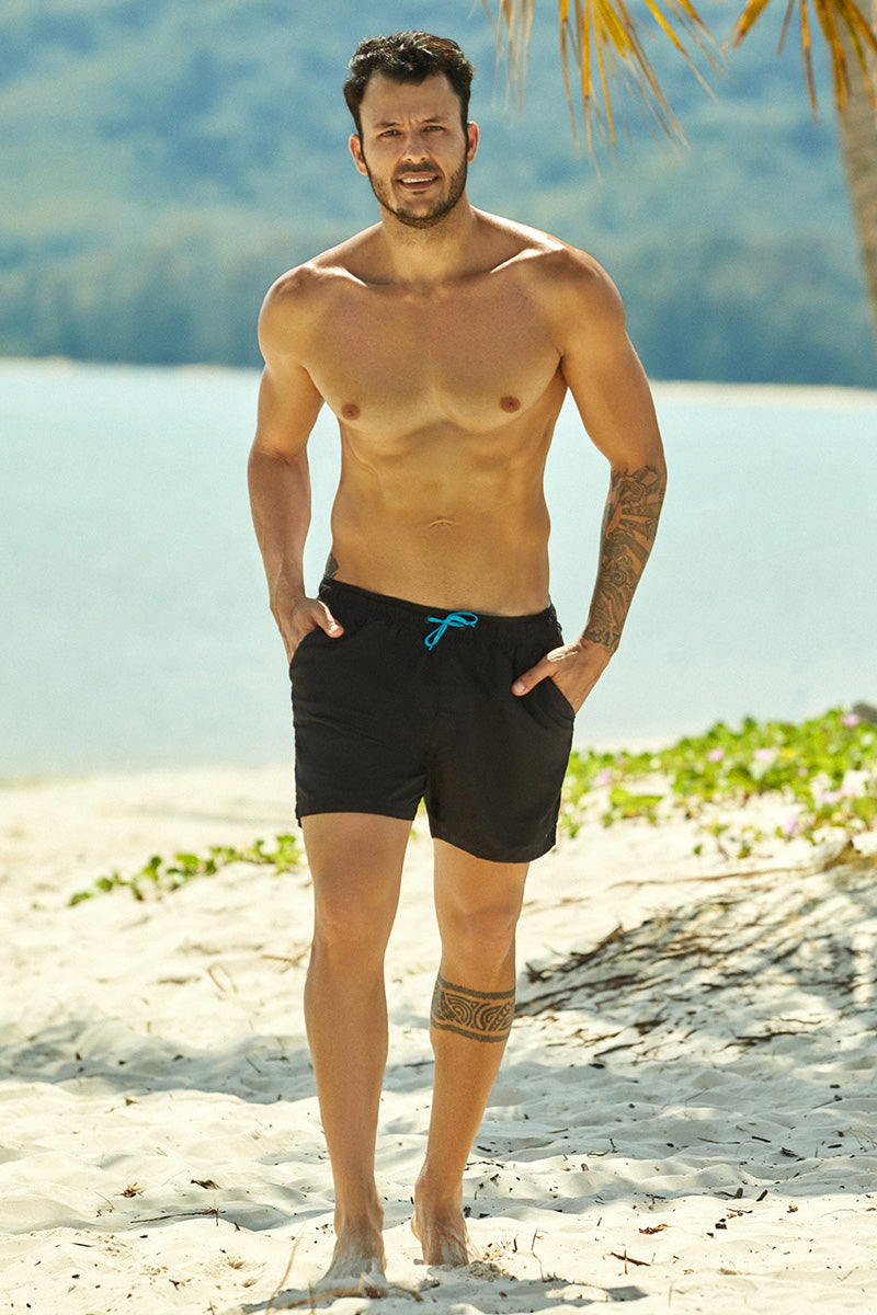 Black Swimming trunks