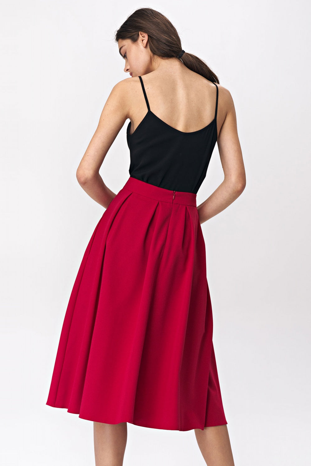 spódnica midi SP Red Skirt