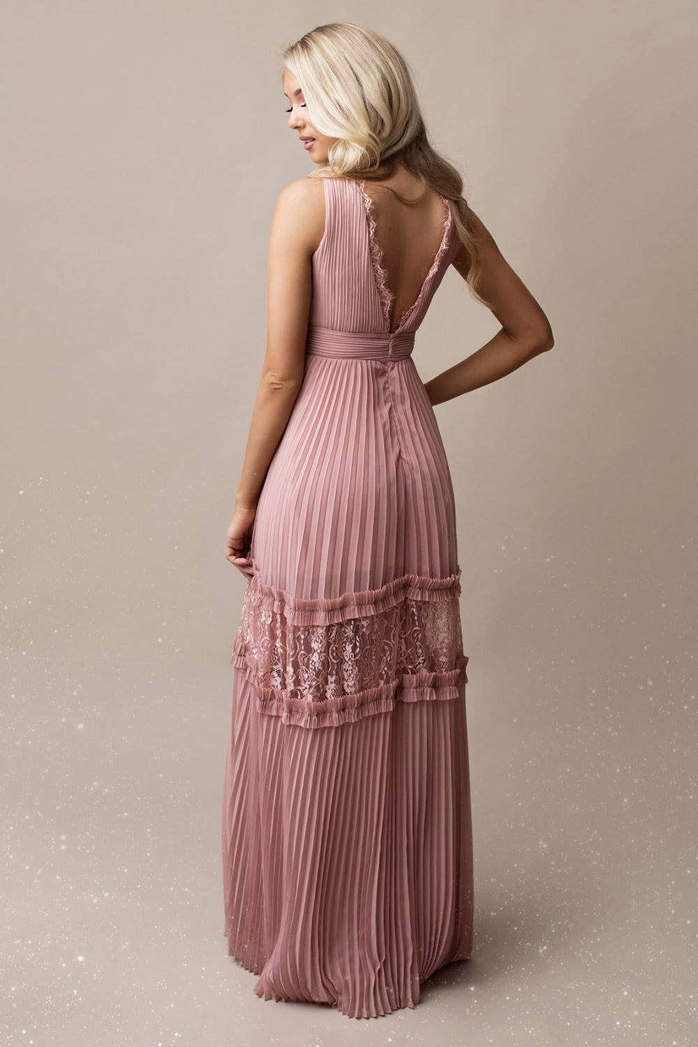 Pink Long dress