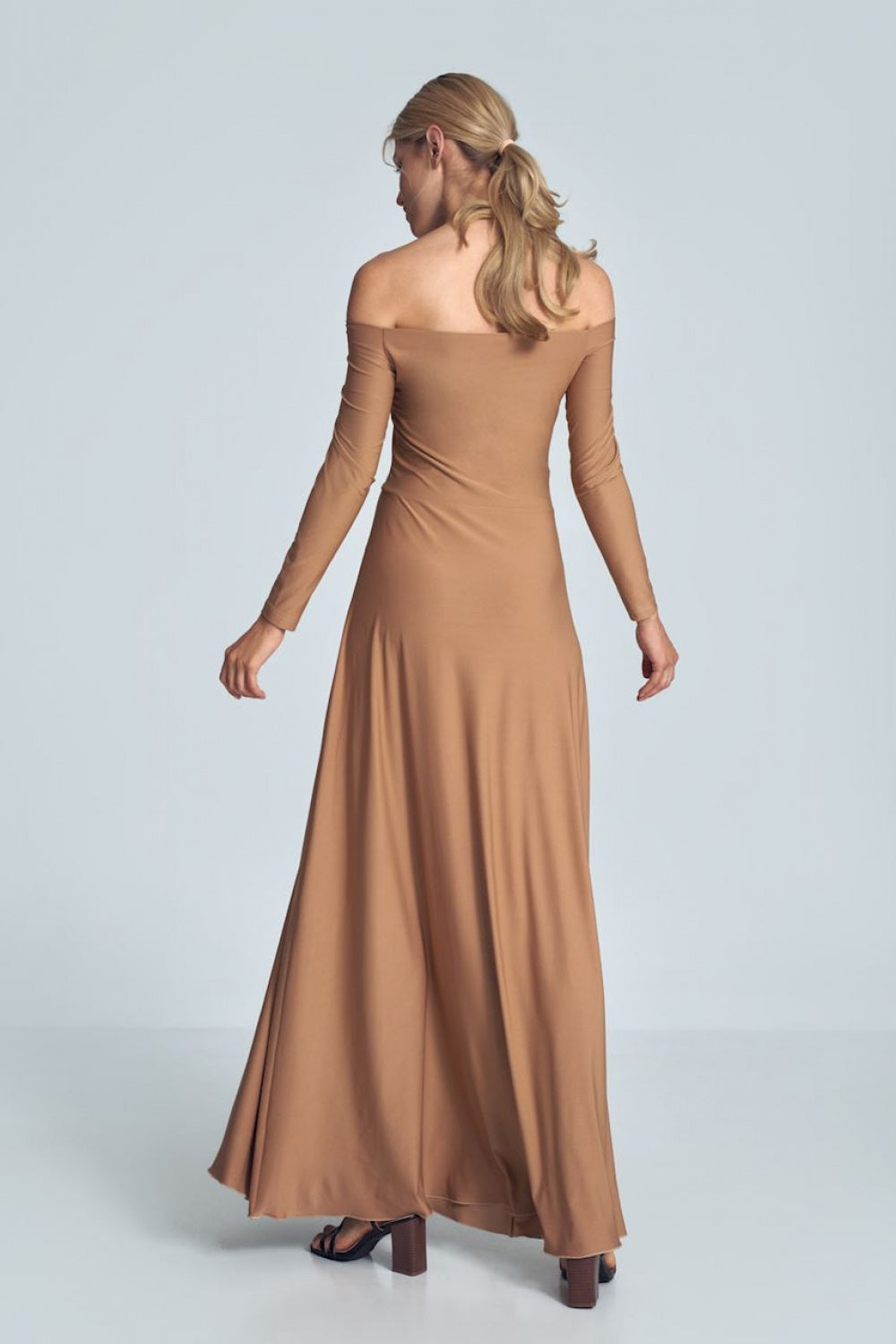Beige Long dress