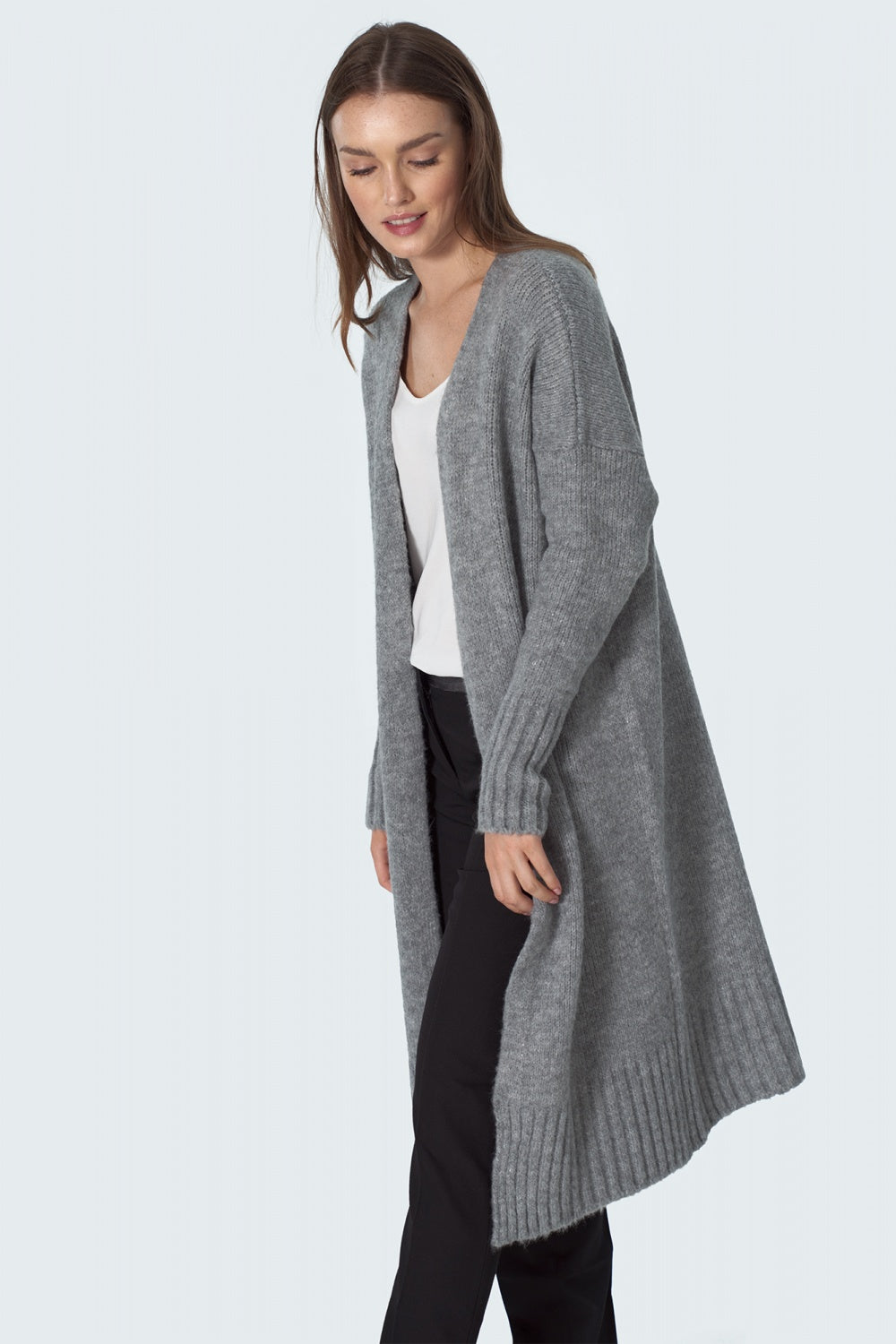 w kolorze szarym SW Grey Cardigan