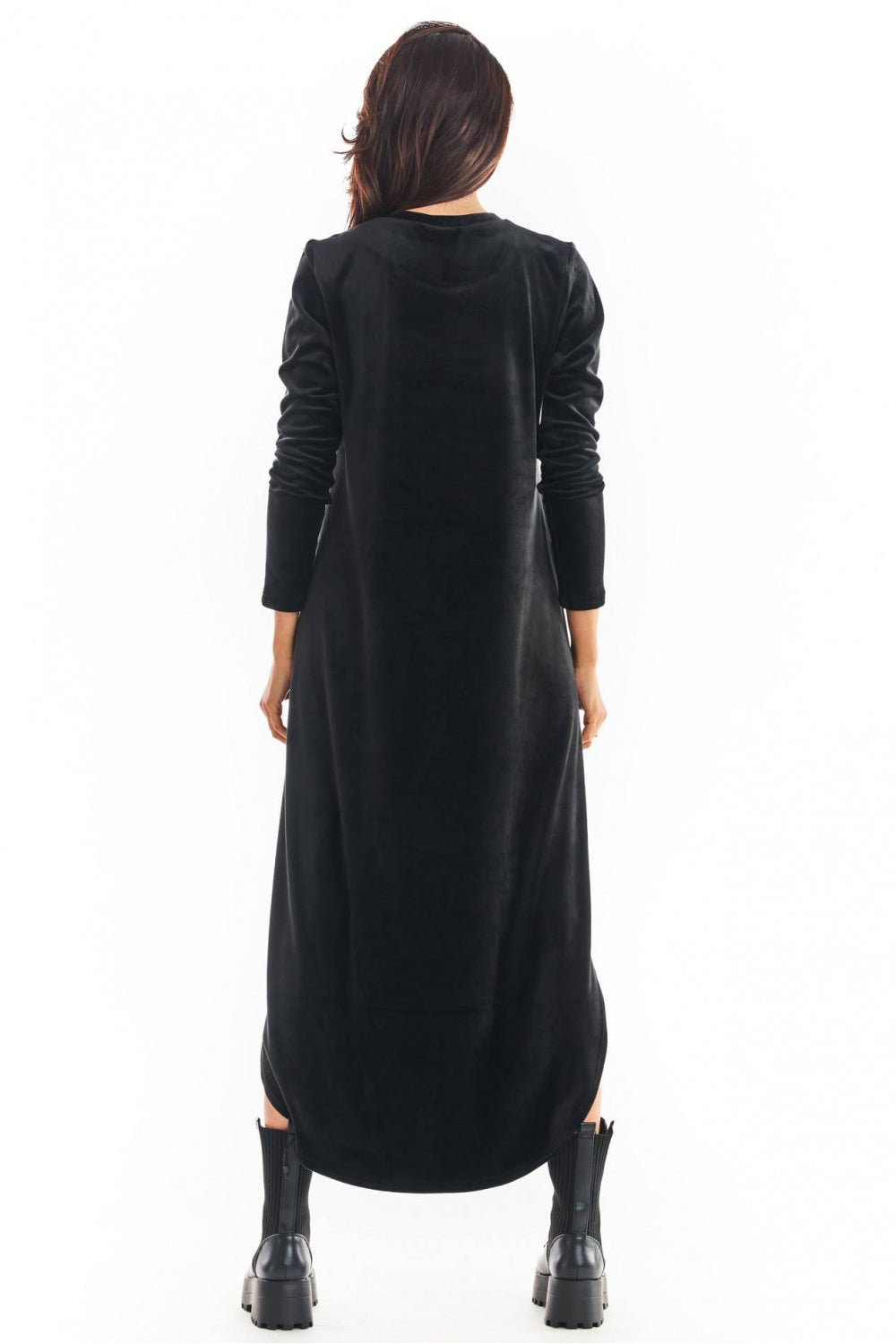 Black Welur Daydress