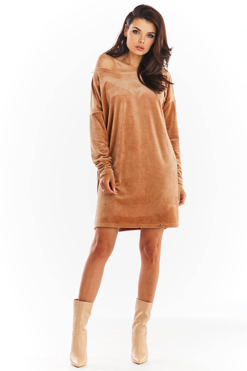 Beige Welur Daydress