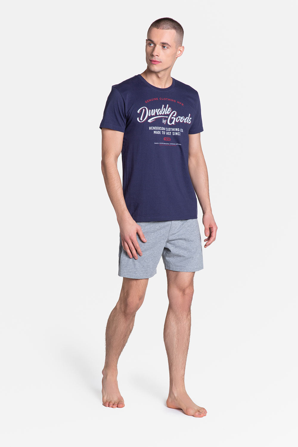 Navy/Grey Pyjama
