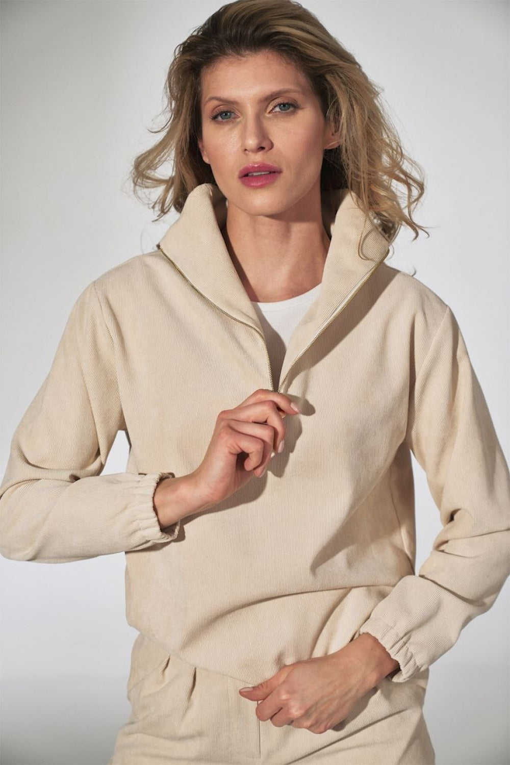 Beige Sweatshirt