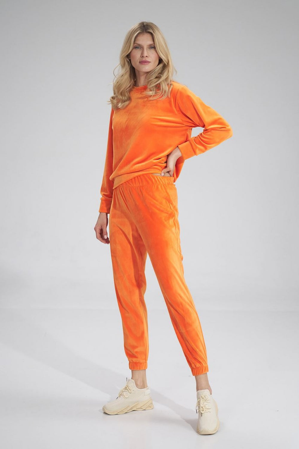 Orange Tracksuit trousers