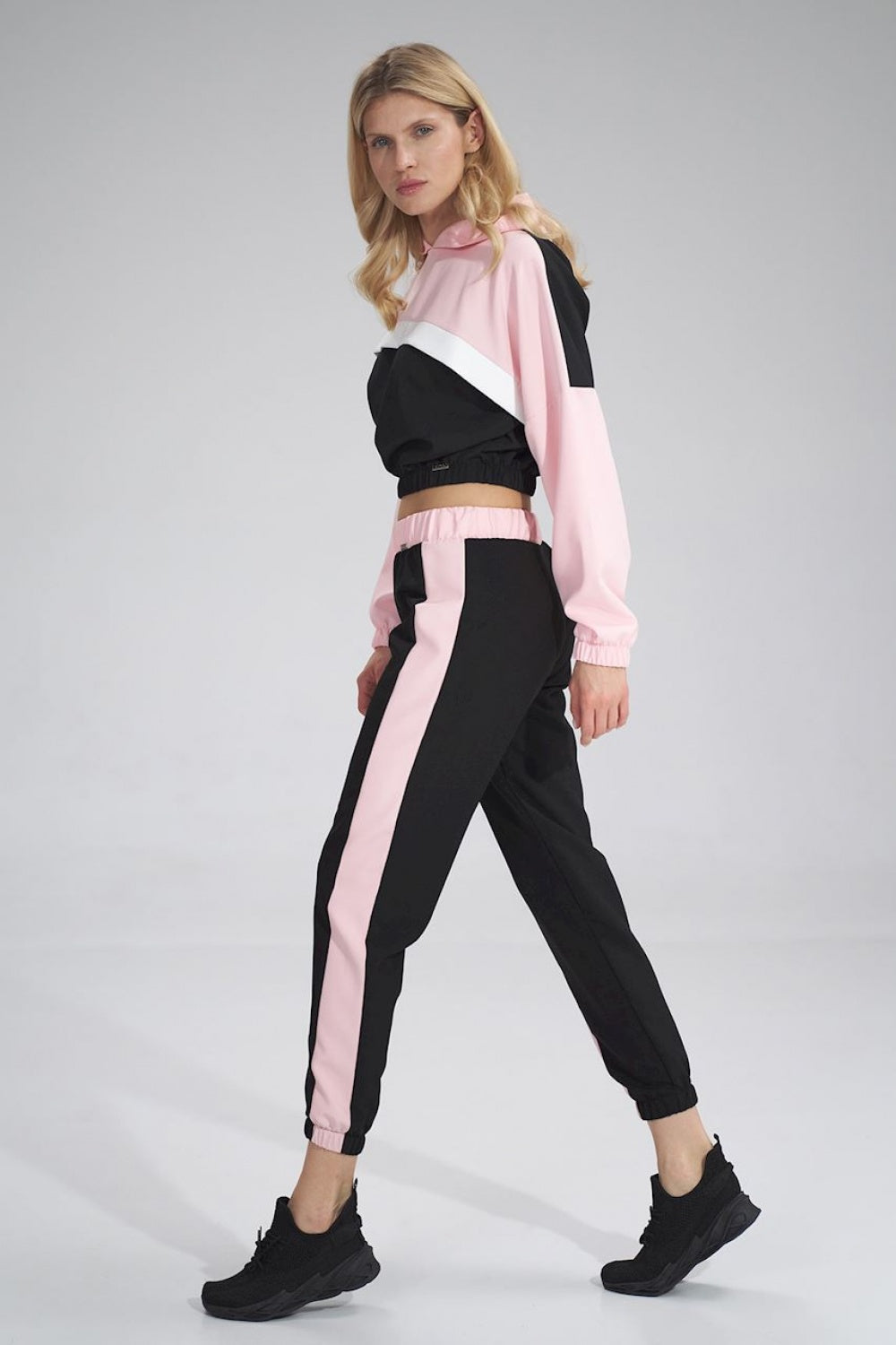 Black Pink Sweatshirt