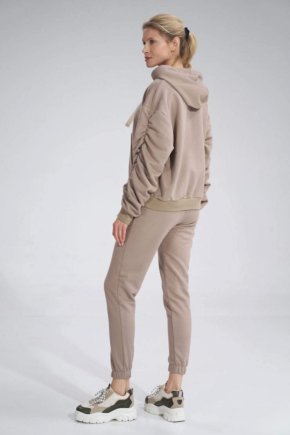 Beige Tracksuit trousers