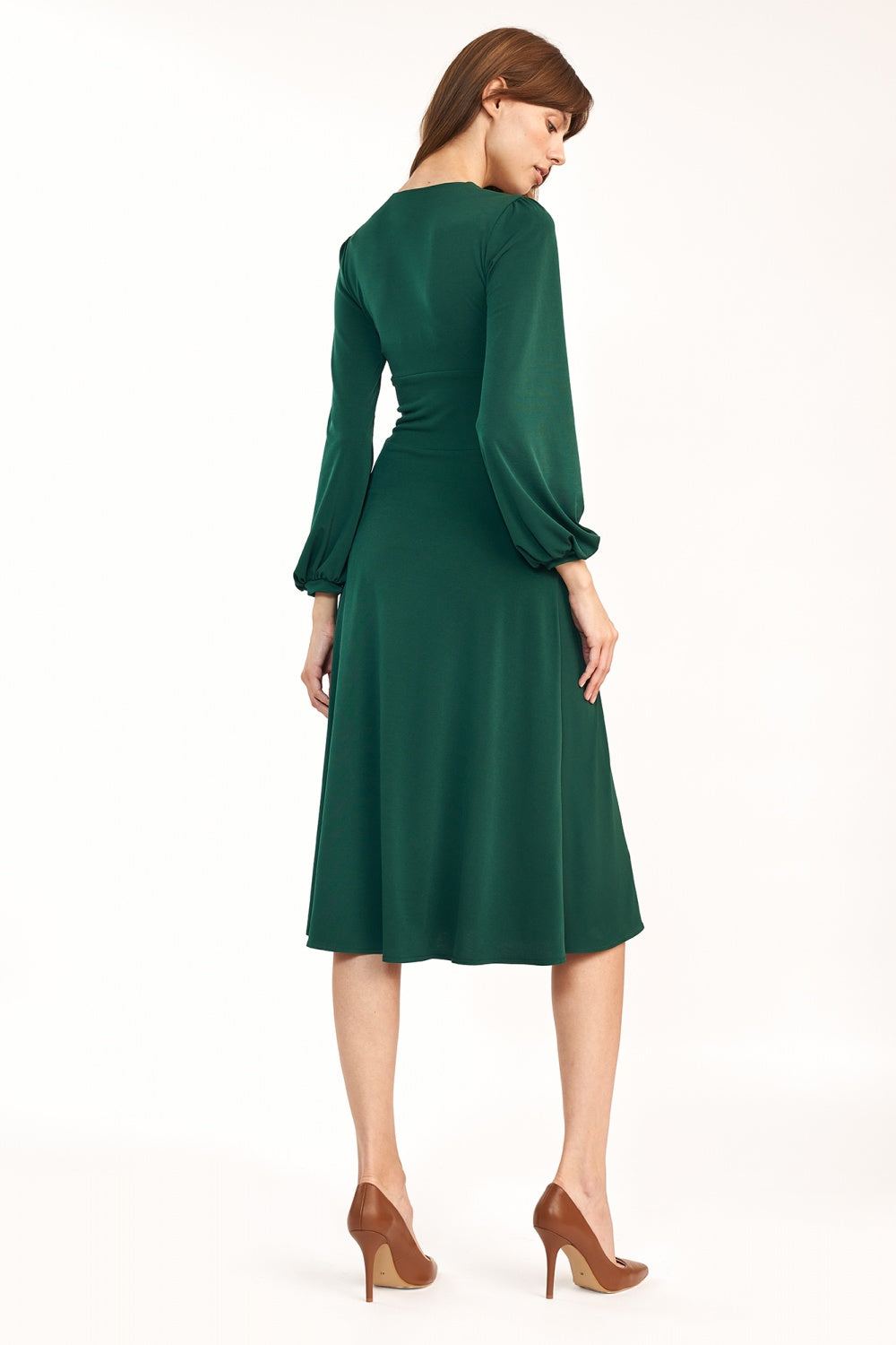 sukienka midi S Green Daydress