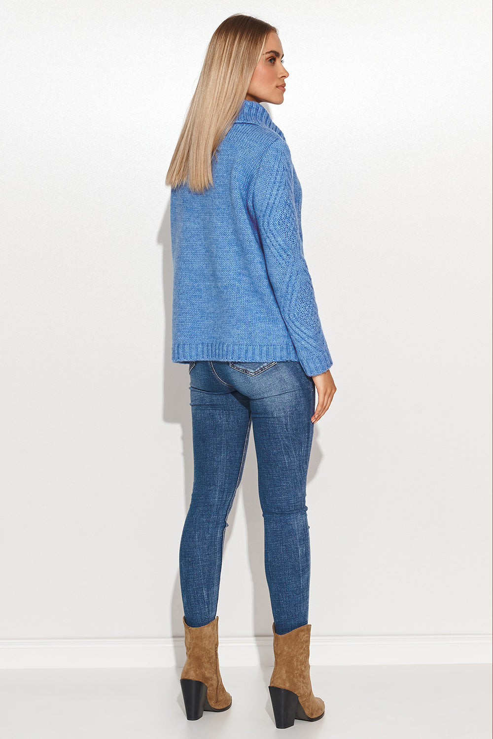 Blue Jeans Turtleneck
