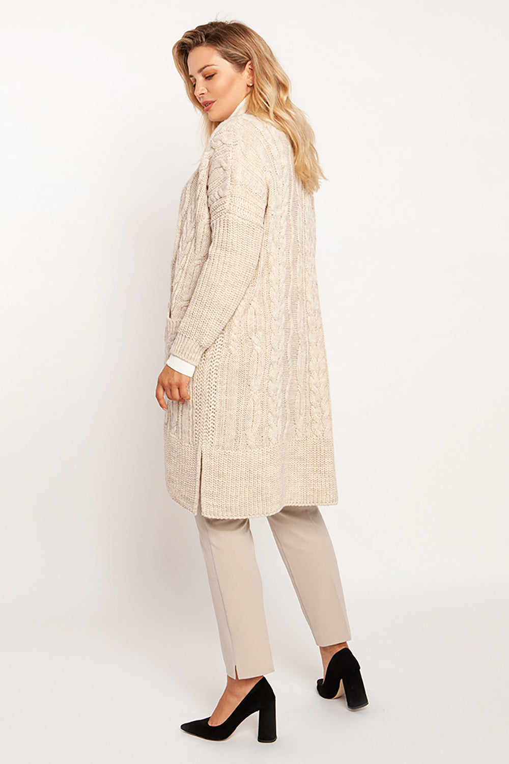 Beige Cardigan