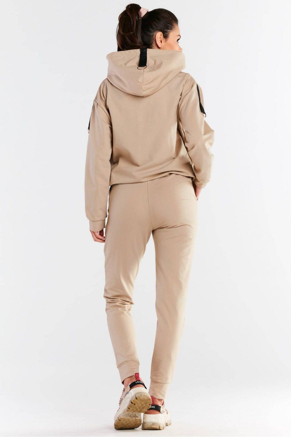Beige Tracksuit trousers