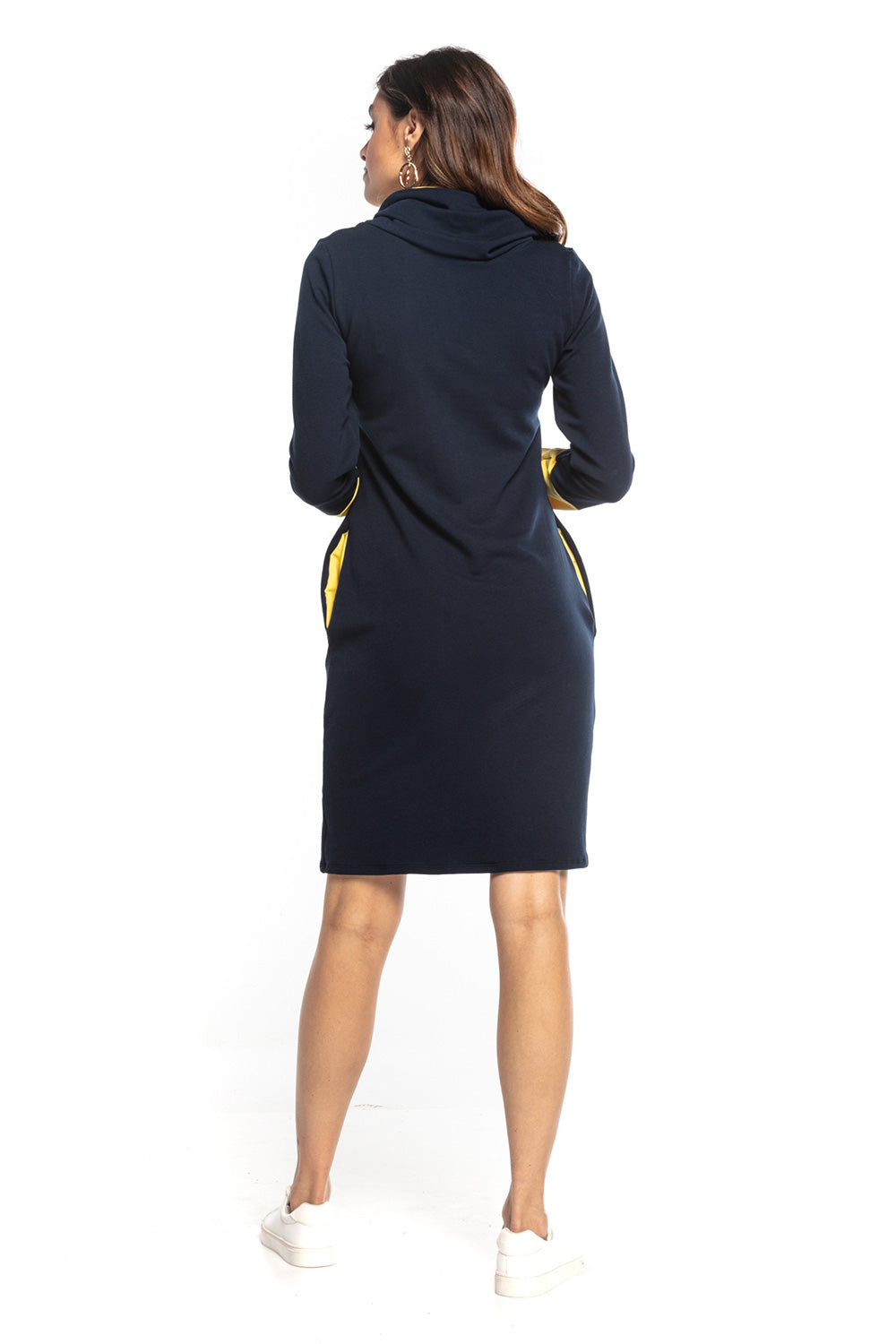Navy Yellow Daydress