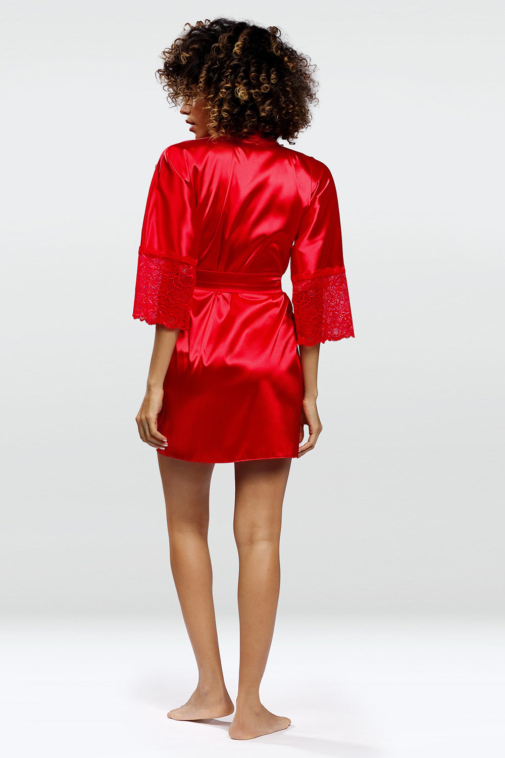 Red Bathrobe