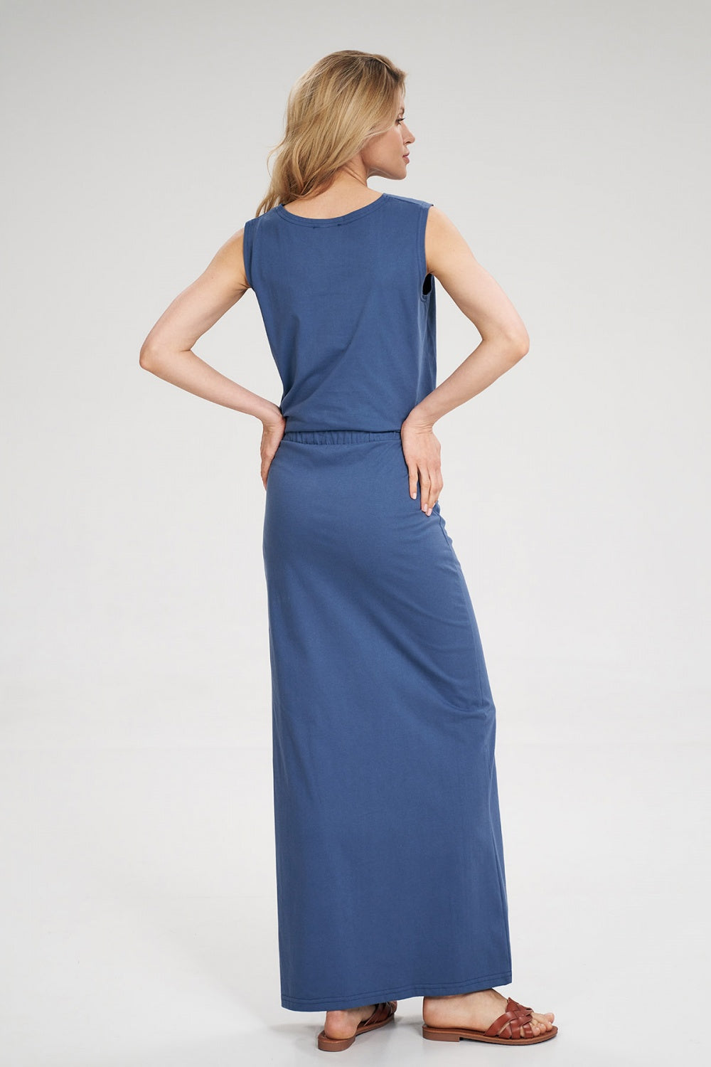 Blue Long skirt