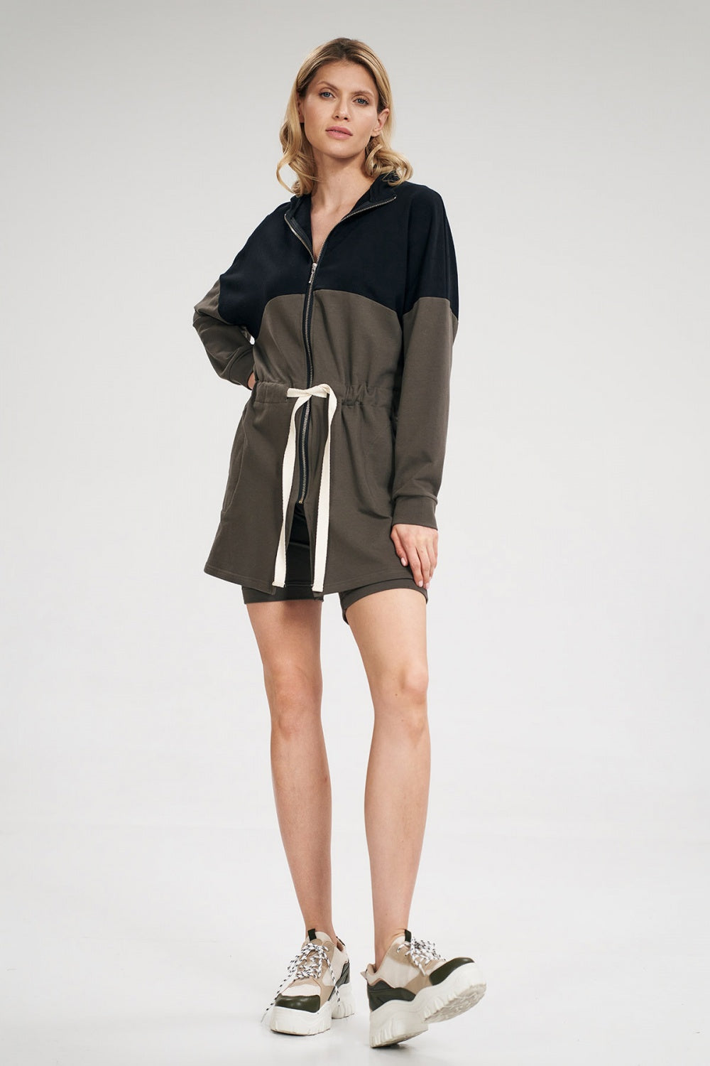 Olive Black Sweatshirt