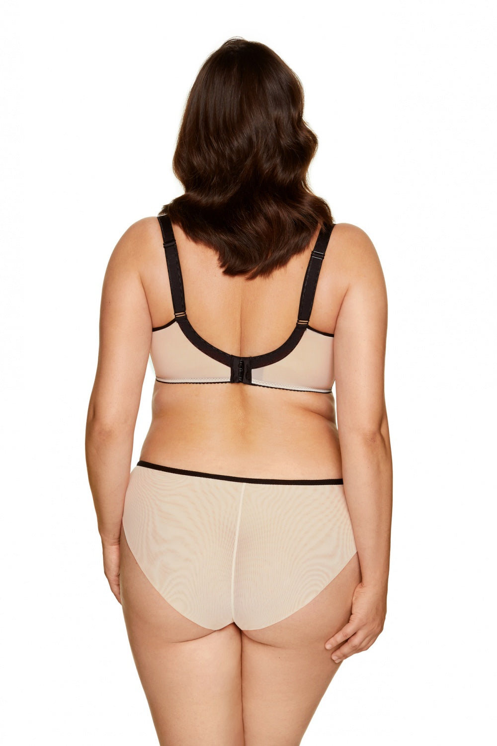 B Cream Black Semi-soft