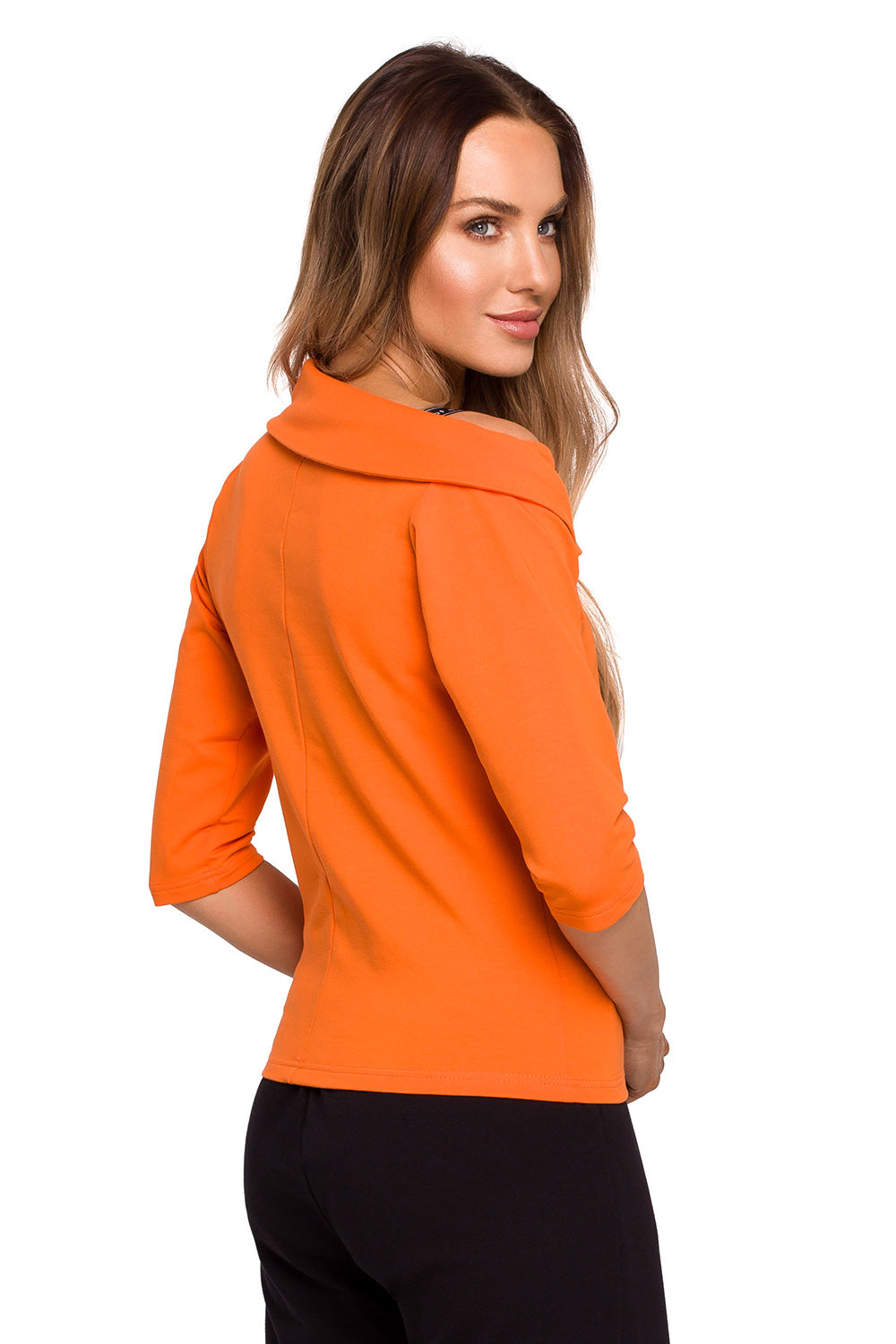Orange Blouse