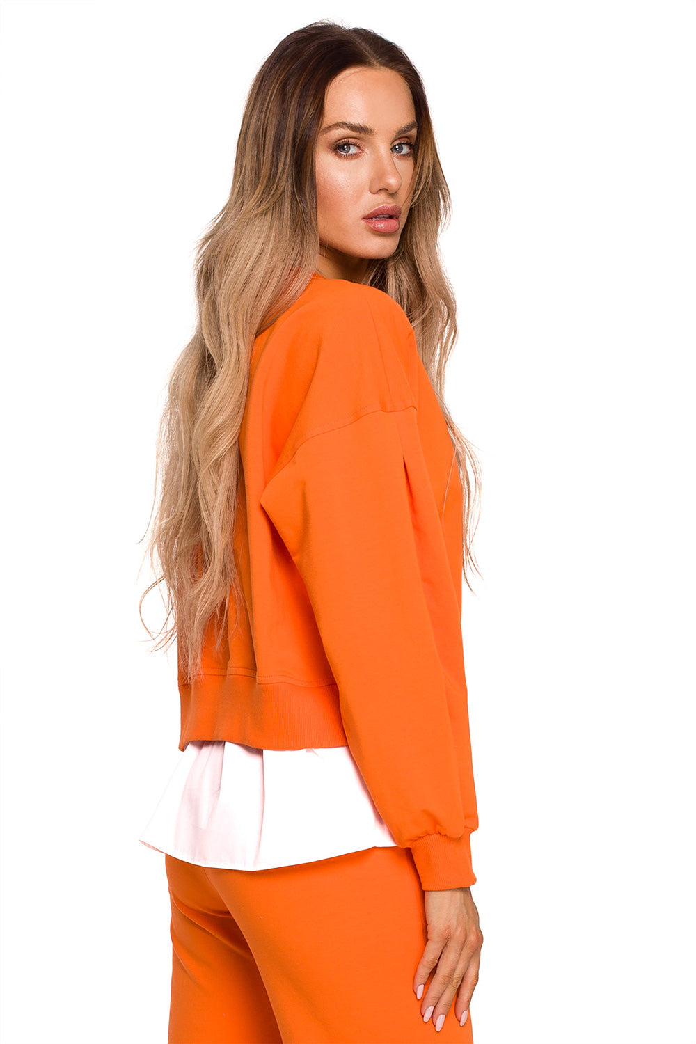 Orange Sweatshirt