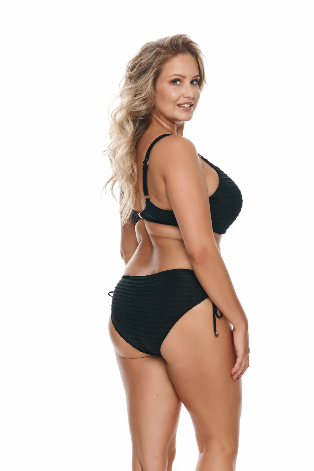 Top Bora Big Black Swimming bra