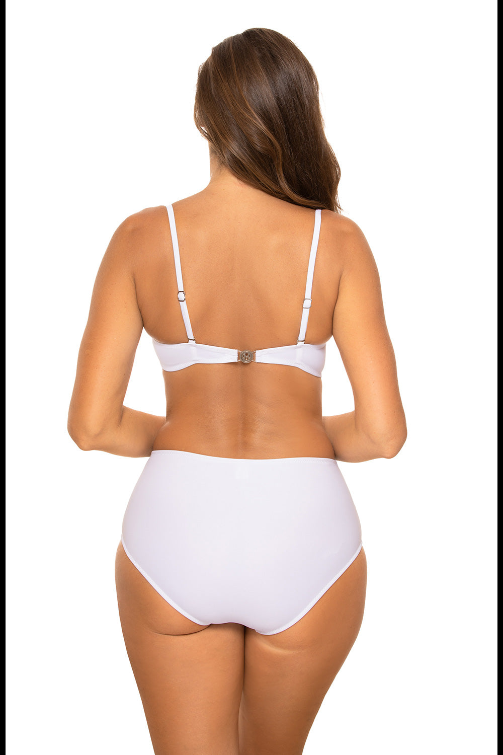 Odetta White Swimsuit two piece