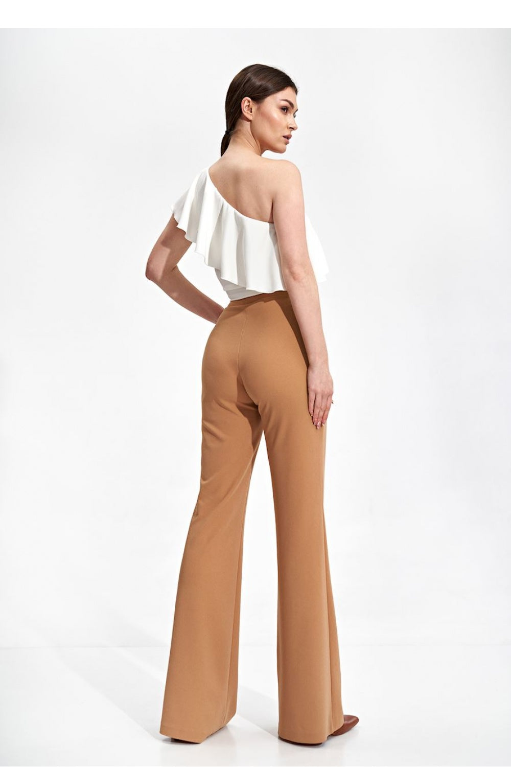 Beige Women trousers