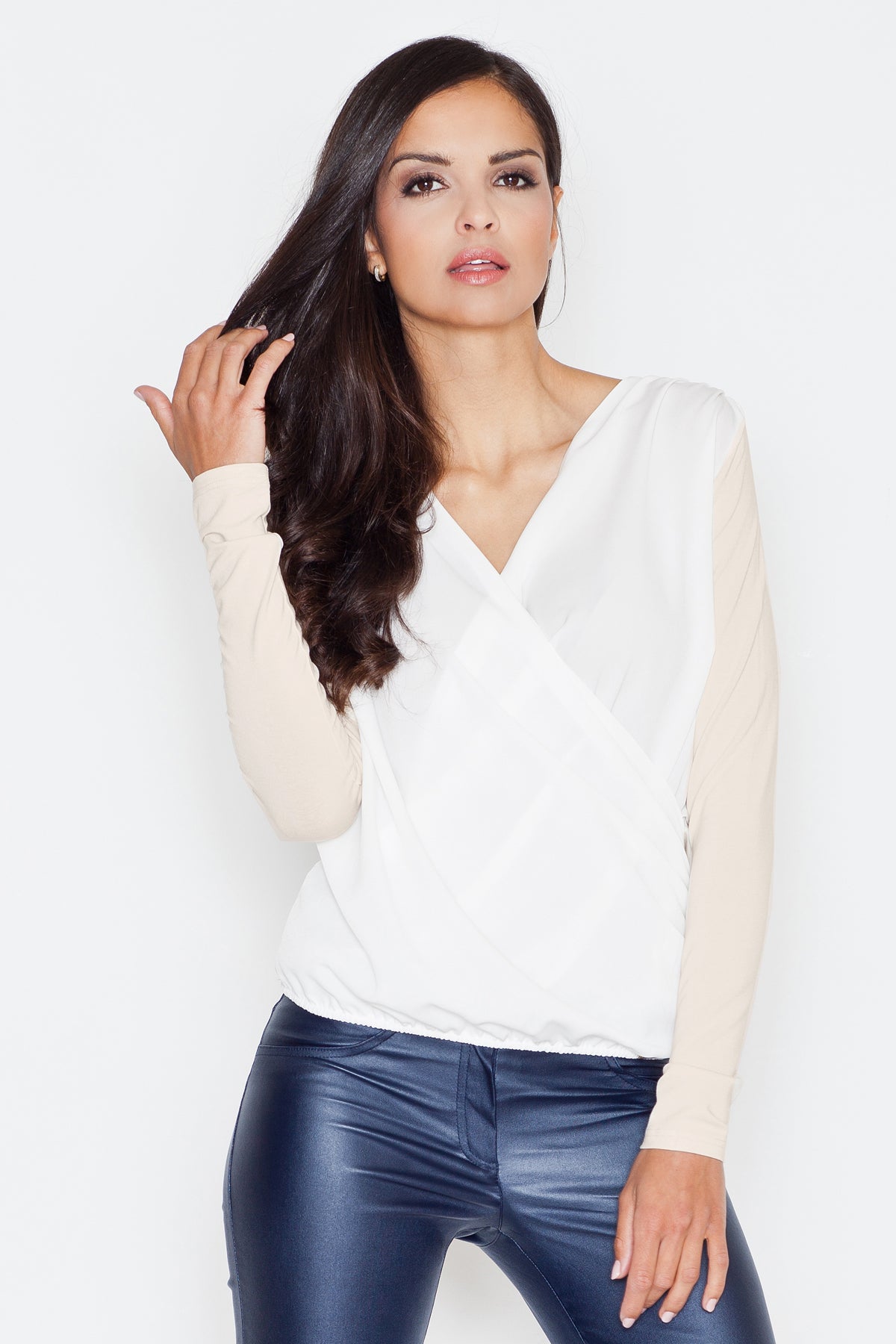 Beige Blouse