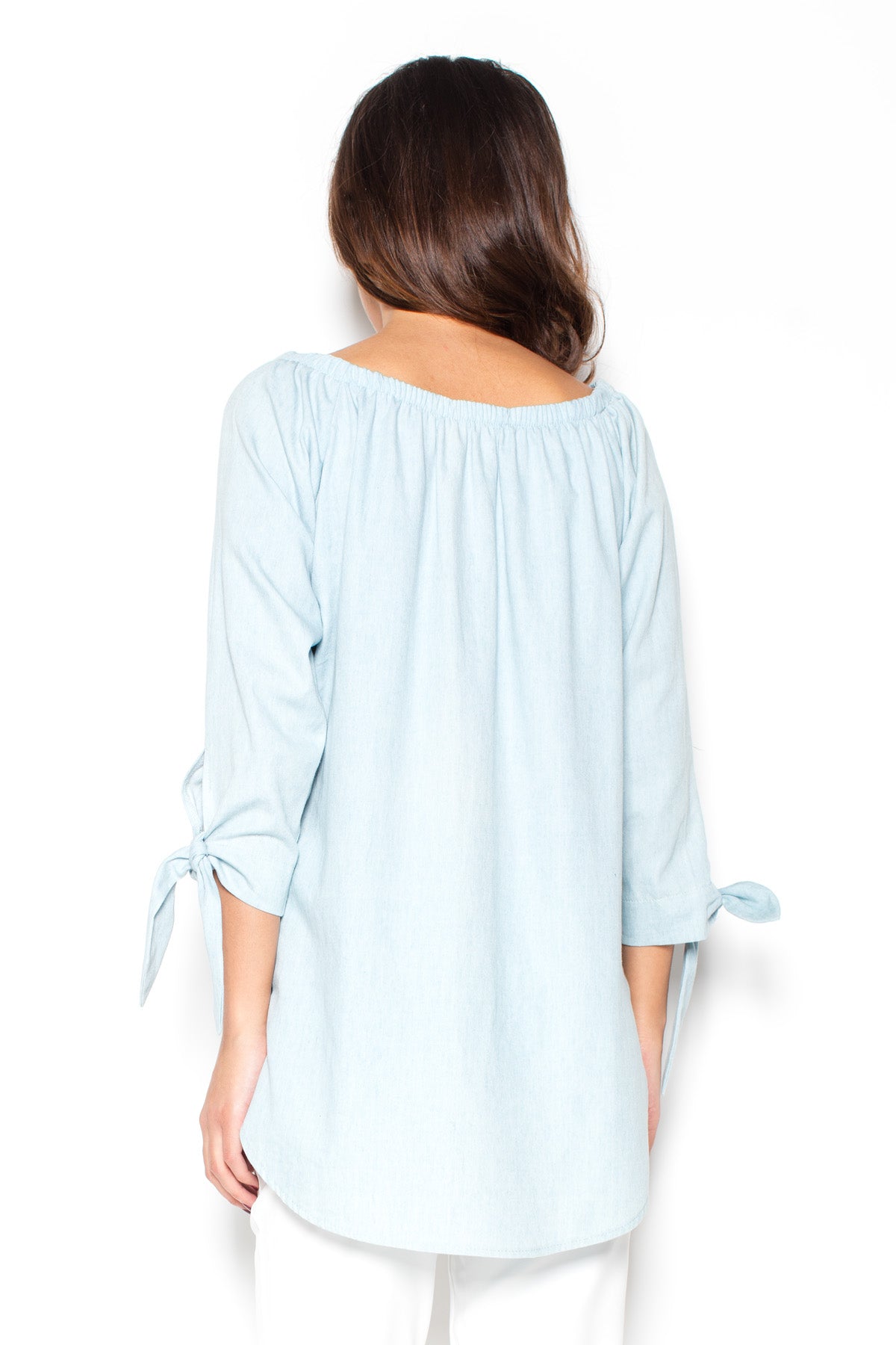 Sky Blue Blouse