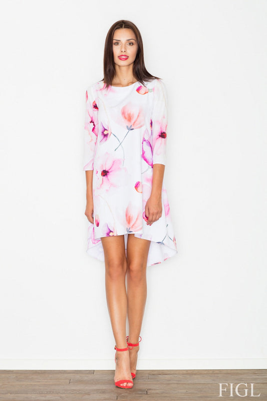 Wzór White Kwiaty Daydress