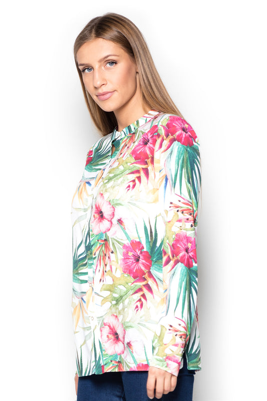 Wzór Multicolor Long sleeve shirt