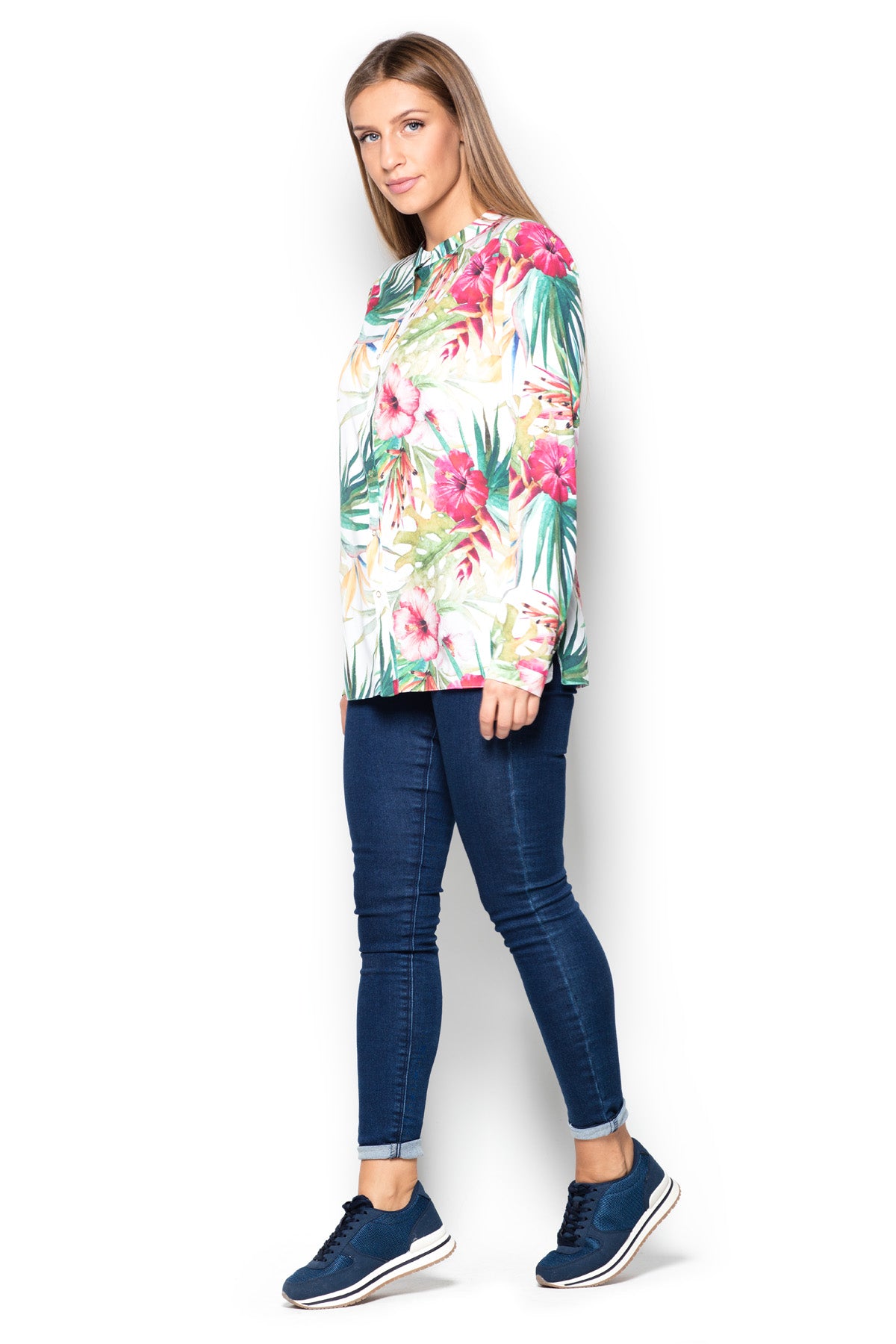 Wzór Multicolor Long sleeve shirt