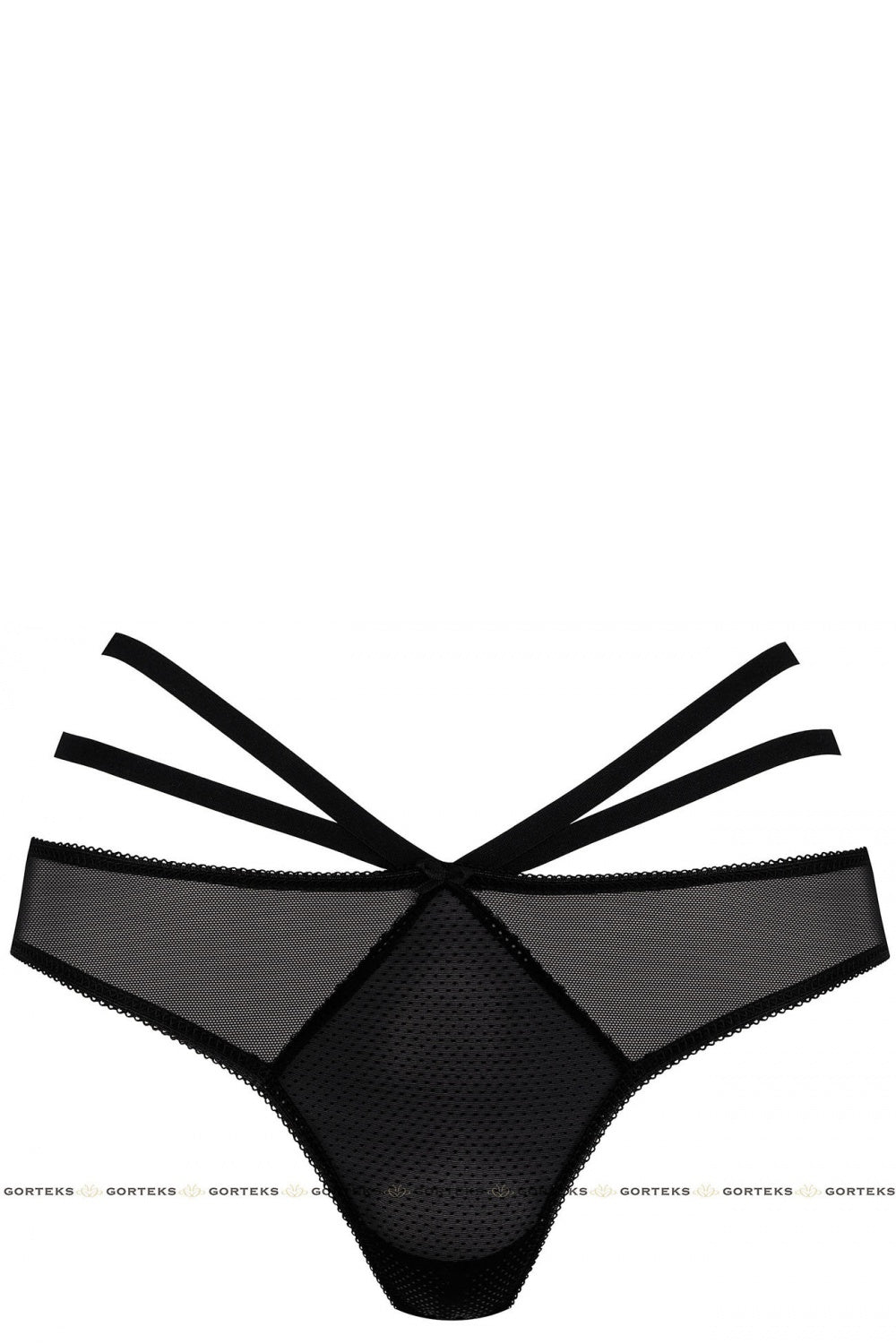 stringi Czarny T-backs