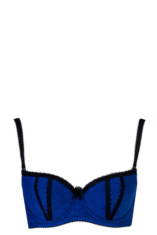 VB bardotka granat Braceless bra