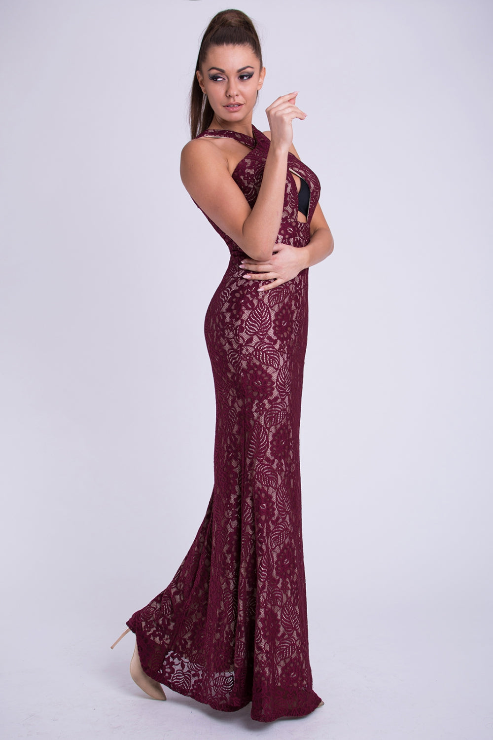 Bordo Long dress