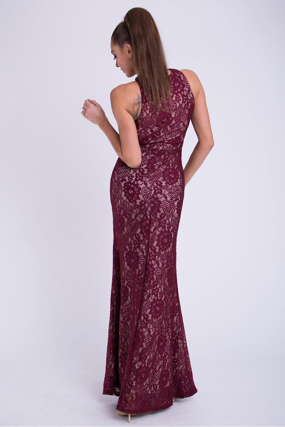 Bordo Long dress